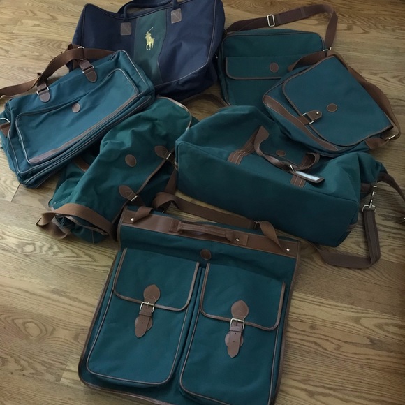 Polo Ralph Lauren Other - Vintage Polo Ralph Lauren Duffle Bags Luggage Lot